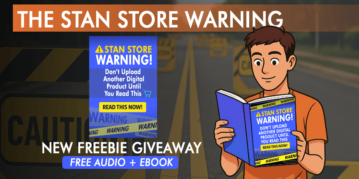 New Freebie Giveaway: “Stan Store Warning” Audio + eBook Now Available in Your Account