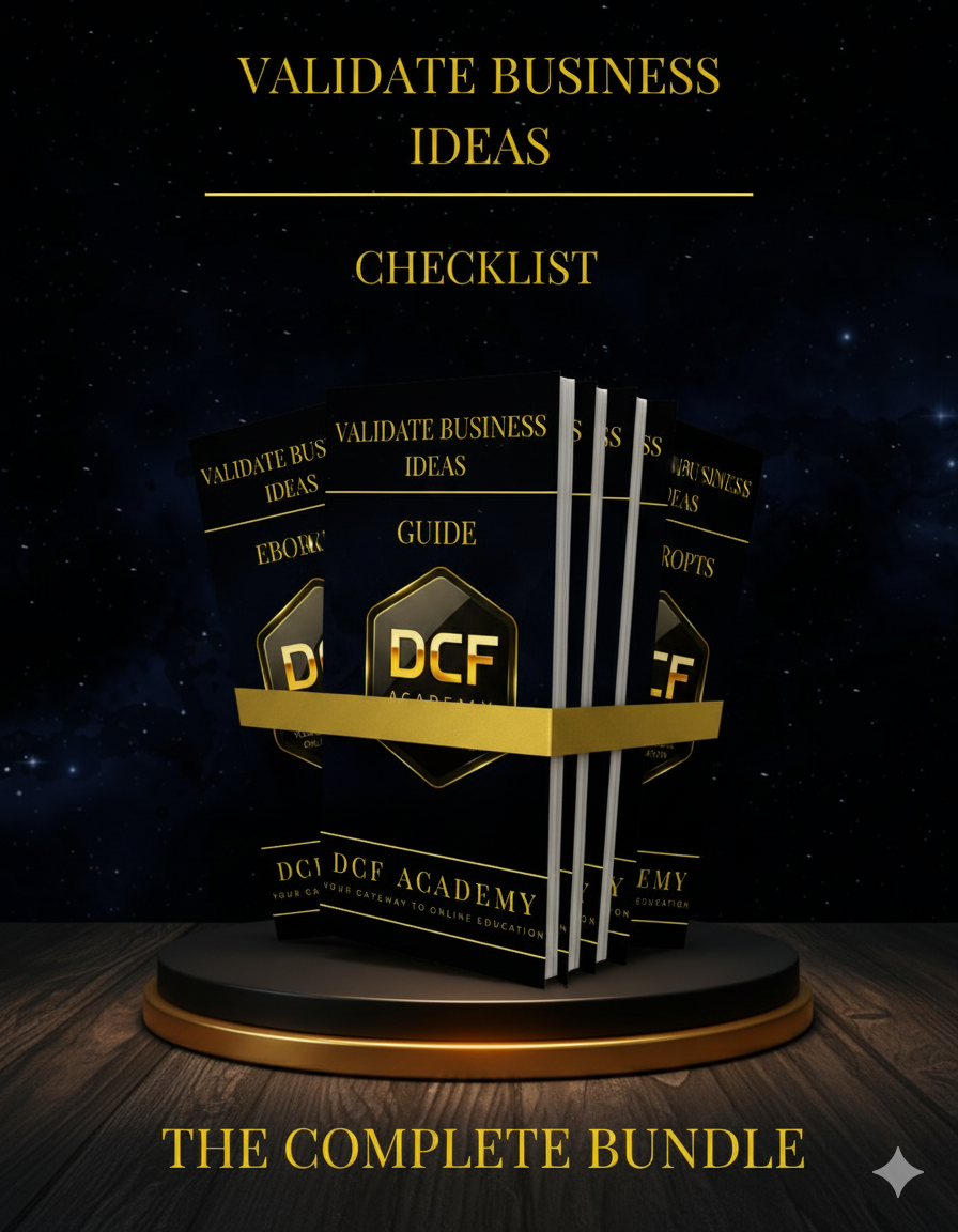 The "Validate Business Ideas" Bundle