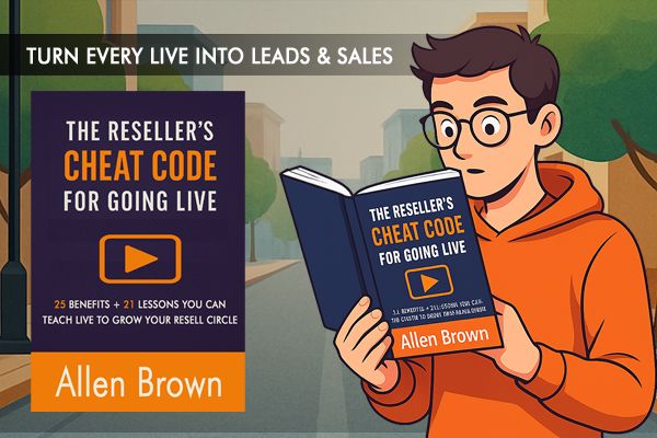 The Resellers Cheat Code For Going Live