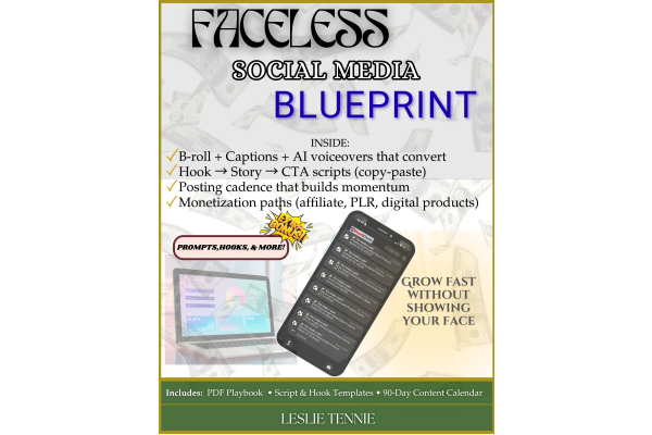 Faceless Social Media For Busy Creators