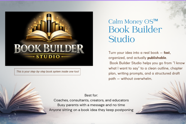 Book Builder Studio – Create & Publish Your First Ebook with AI