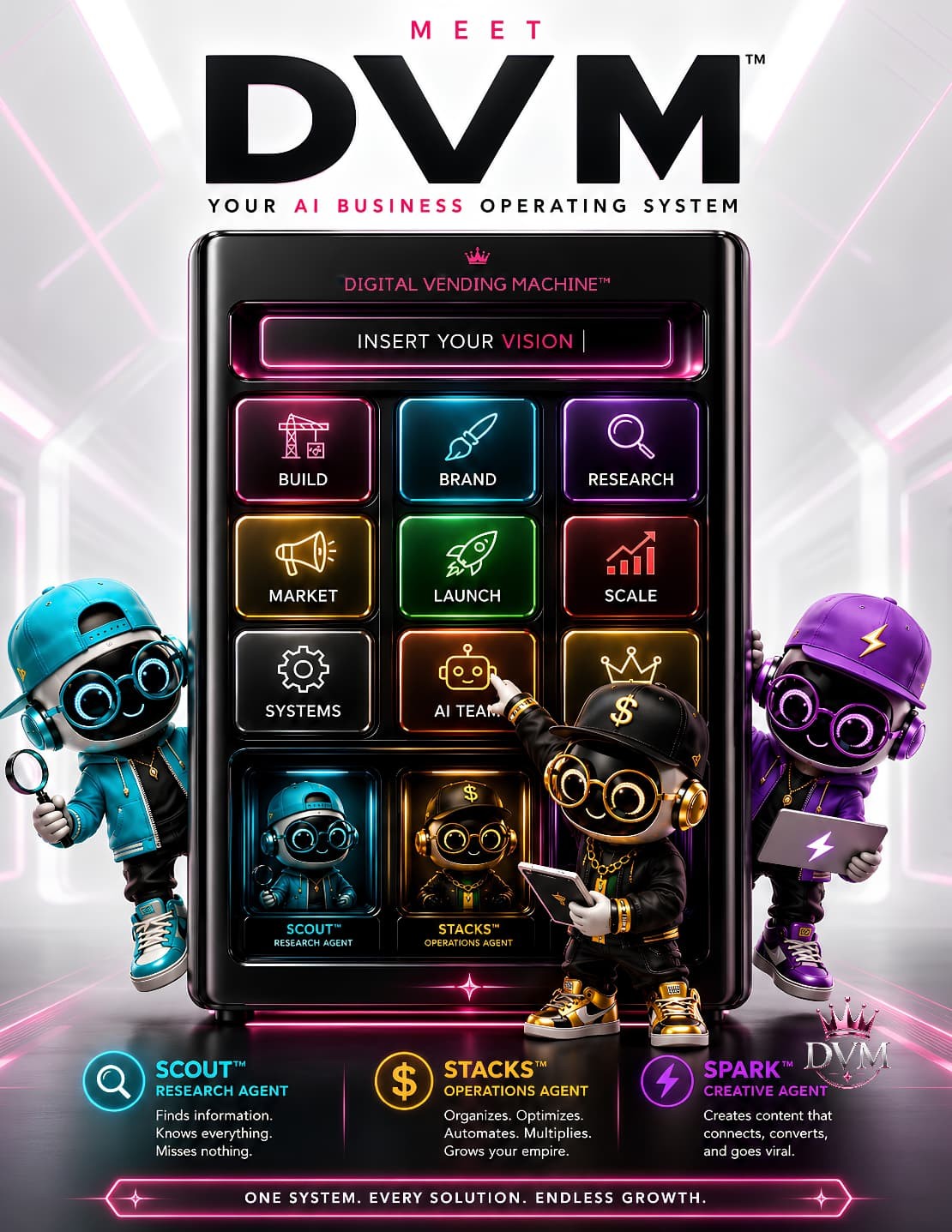 Digital Vending Machine™ AI Business Operating System
