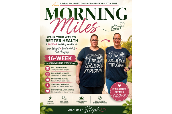 Morning Miles: 16-Week Walking Workbook for Weight Loss & Better Health