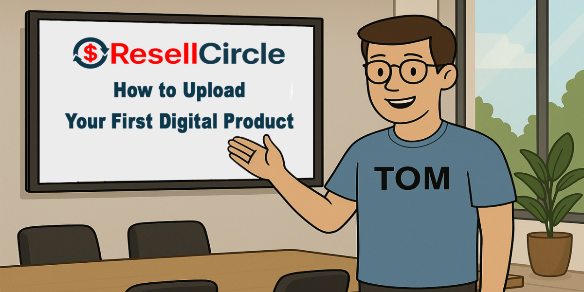 How to Upload Your Digital Products on ResellCircle.com